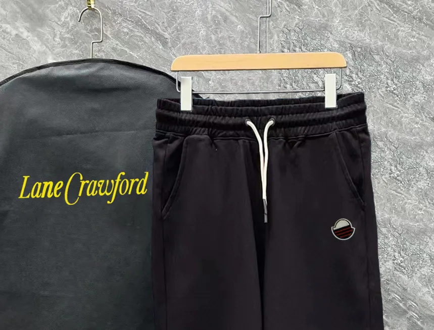 ✨MONCLER Logo Factory 360g Black White ：Black Gray Size S-XL